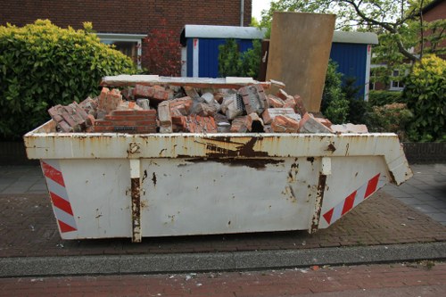 Unwanted furniture being removed in South Kensington