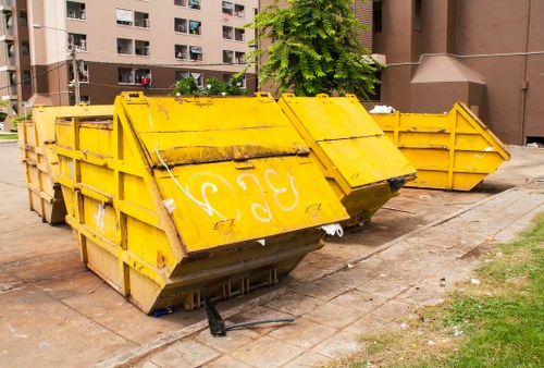 Commercial waste removal services in Southkensington office setting